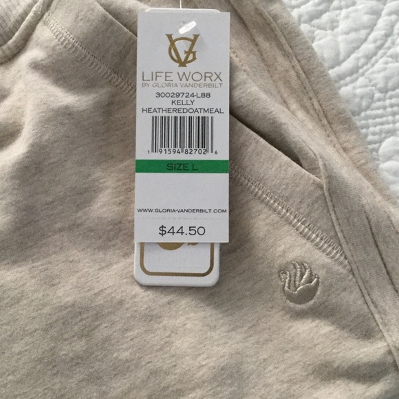 Life Worx by Gloria Vanderbilt- Sweatpants - Picture 3 of 7